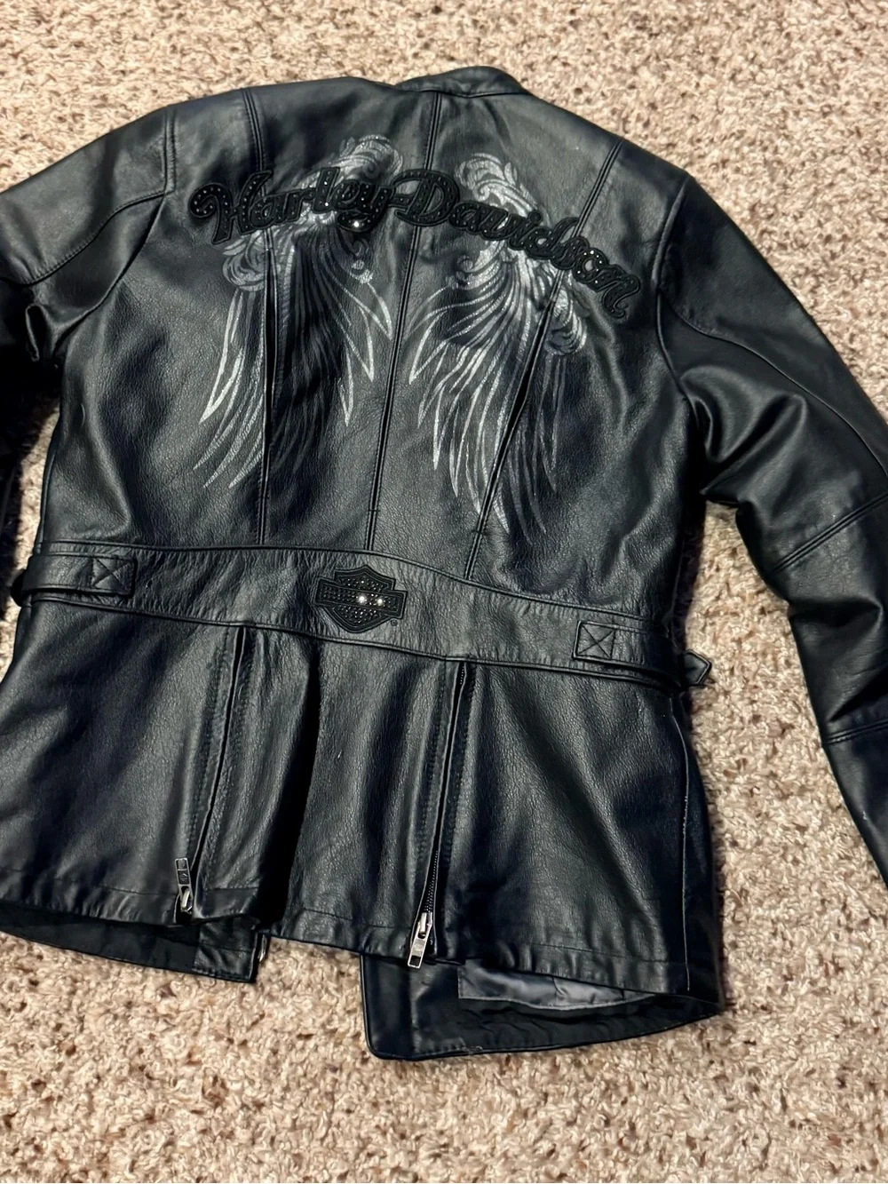 Harley-Davidson black harley